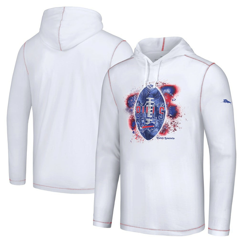 Buffalo Bills Tommy Bahama Graffiti Touchdown Pullover Hoodie