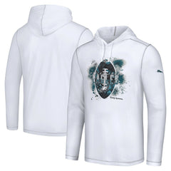 Philadelphia Eagles Tommy Bahama Graffiti Touchdown Pullover Hoodie