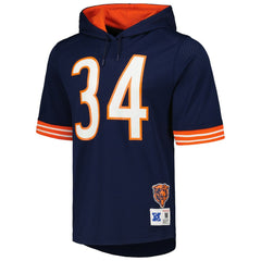 Chicago Bears Mitchell & Ness Walter Payton Retired Player Name & Number Mesh Hoodie T-Shirt