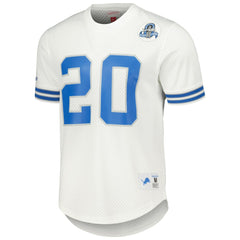 Detroit Lions Mitchell & Ness Barry Sanders Retired Player Name & Number Mesh Top