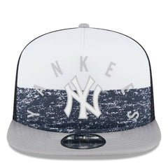 New York Yankees New Era Team Foam Front A-Frame Trucker 9FIFTY Snapback Hat | MLB Outlet