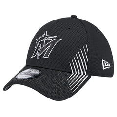 Miami Marlins New Era Active Dash Mark 39THIRTY Flex Hat | MLB Online