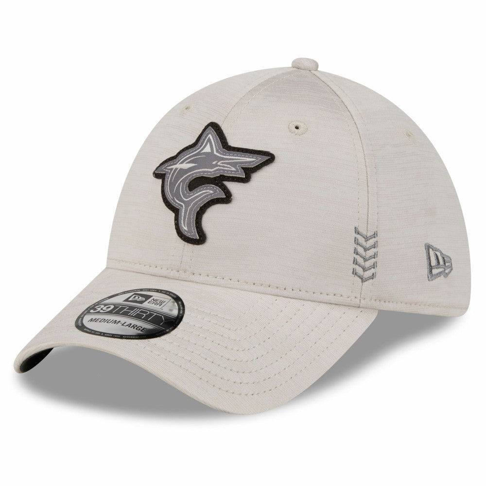 Miami Marlins New Era 2024 Clubhouse 39THIRTY Flex Hat | MLB Outlet