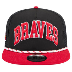 Atlanta Braves New Era Throwback Meshback Golfer Hat | MLB For sale