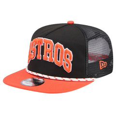 Houston Astros New Era Throwback Meshback Golfer Hat | MLB Sale