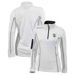 Boston Celtics Women's Omni-Wick Shotgun Quarter-Zip Pullover Top Discount