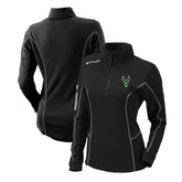 Milwaukee Bucks Women's Omni-Wick Shotgun Quarter-Zip Pullover Top On Sale