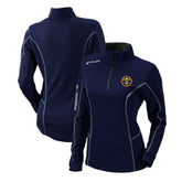 Denver Nuggets Women's Omni-Wick Shotgun Quarter-Zip Pullover Top sale On Sale