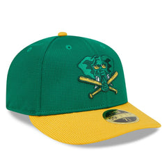 Athletics New Era 2025 Batting Practice Low Profile 59FIFTY Fitted Hat | MLB Outlet