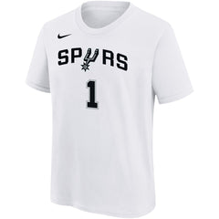 Victor Wembanyama San Antonio Spurs Youth Name & Number Association T-Shirt For Sale