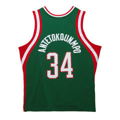 Giannis Antetokounmpo Milwaukee Bucks 2013/14 Hardwood Classics Swingman Jersey On Sale