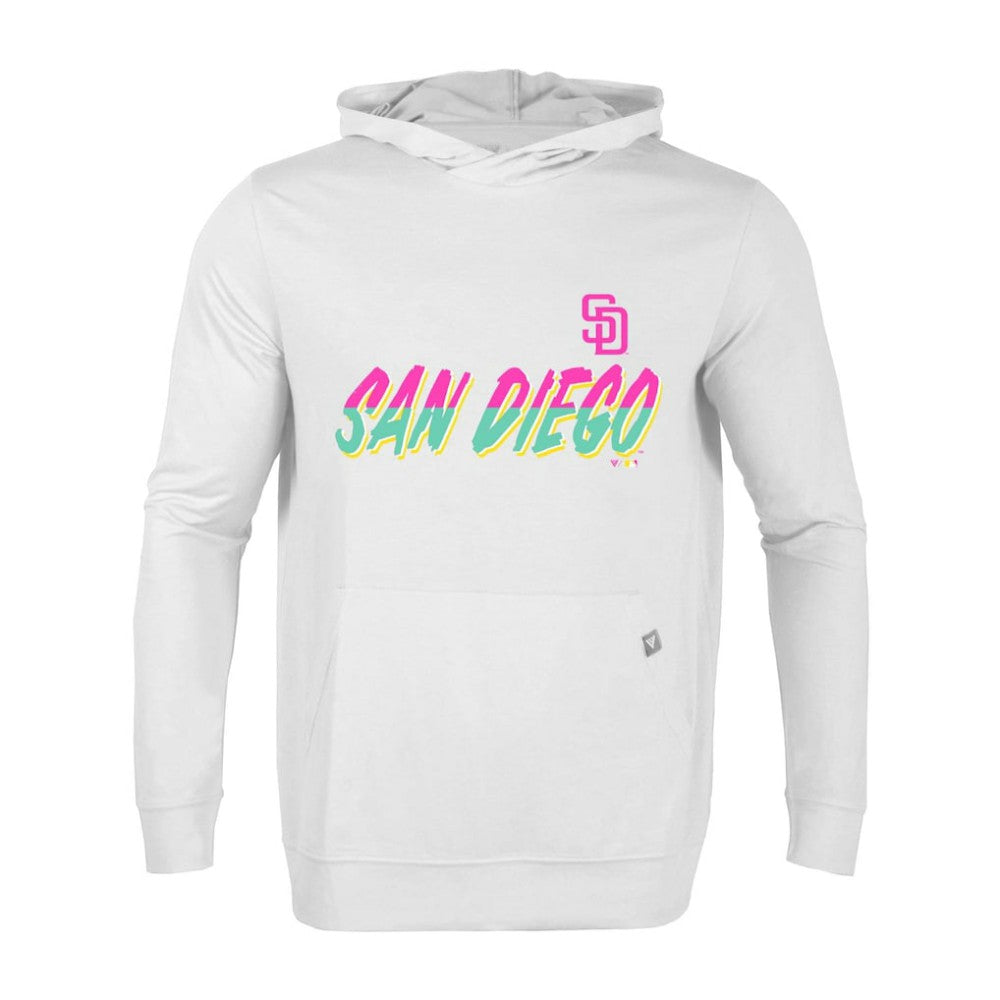 San Diego Padres Levelwear City Connect Relay Core Logo Pullover Hoodie | MLB New