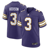 Minnesota Vikings Nike Jordan Addison Alternate Game Jersey