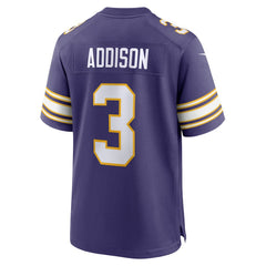 Minnesota Vikings Nike Jordan Addison Alternate Game Jersey