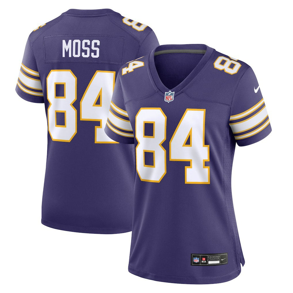 Minnesota Vikings Nike Randy Moss Women's Classic Retired Player Game Jersey