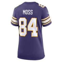 Minnesota Vikings Nike Randy Moss Women's Classic Retired Player Game Jersey