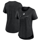 Baltimore Orioles Nike Women's Big Swoosh Tri-Blend Scoop Neck T-Shirt | MLB Outlet