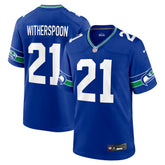 Seattle Seahawks Nike Devon Witherspoon Throwback Player Game Jersey