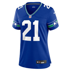 Seattle Seahawks Nike Devon Witherspoon Women's Throwback Player Game Jersey