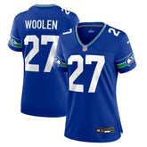 Seattle Seahawks Nike Tariq Woolen Women's Throwback Player Game Jersey