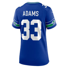 Seattle Seahawks Nike Jamal Adams Women's Throwback Player Game Jersey