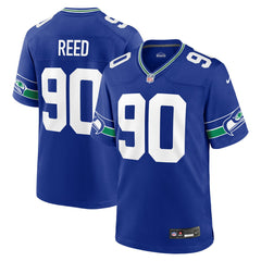 Seattle Seahawks Nike Jarran Reed Alternate Game Jersey