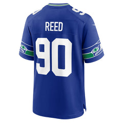 Seattle Seahawks Nike Jarran Reed Alternate Game Jersey