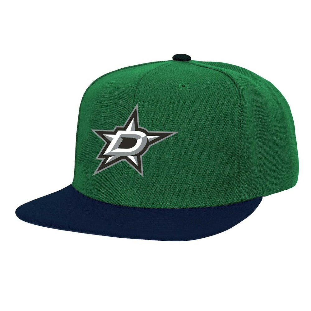 Dallas Stars Mitchell & Ness Core Team Ground 2.0 Snapback Hat On Sale