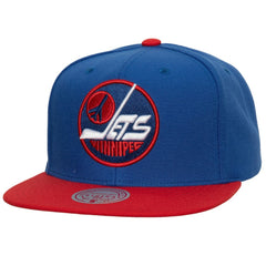 Winnipeg Jets Mitchell & Ness Core Team Ground 2.0 Snapback Hat For Sale
