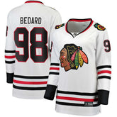 Connor Bedard Chicago Blackhawks Fanatics Women's Away Breakaway Jersey Online