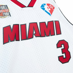 Dwyane Wade Miami Heat Unisex Hall of Fame Class of 2023 Throwback Swingman Jersey New