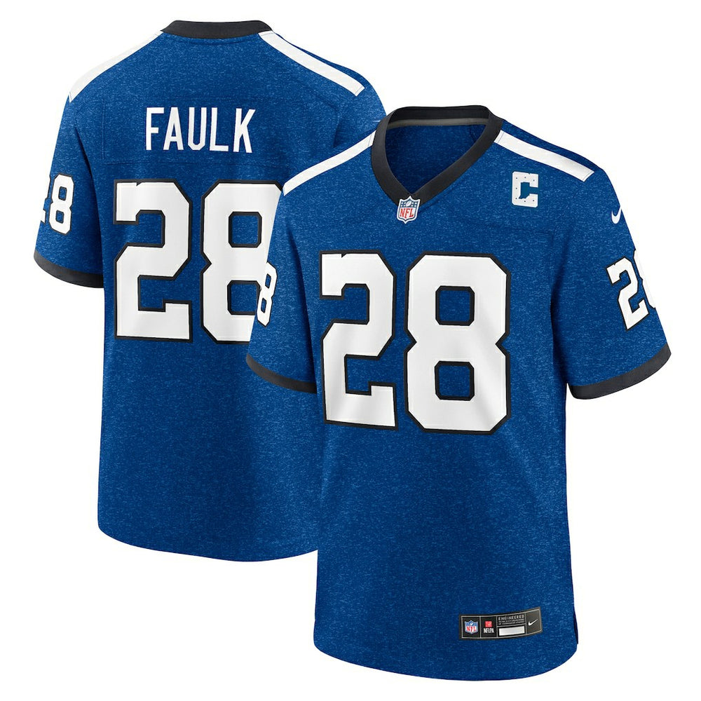 Indianapolis Colts Nike Marshall Faulk Retired Player Alternate Game Jersey