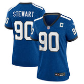 Indianapolis Colts Nike Grover Stewart Women's Indiana Nights Alternate Game Jersey