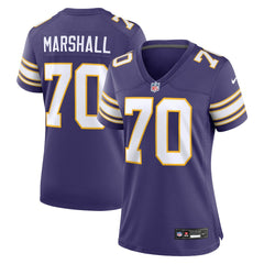 Minnesota Vikings Nike Jim Marshall Women's Classic Retired Player Jersey