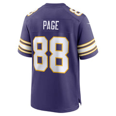 Minnesota Vikings Nike Alan Page Retired Player Alternate Game Jersey