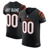 Cincinnati Bengals Nike Team Vapor F.U.S.E. Elite Custom Jersey