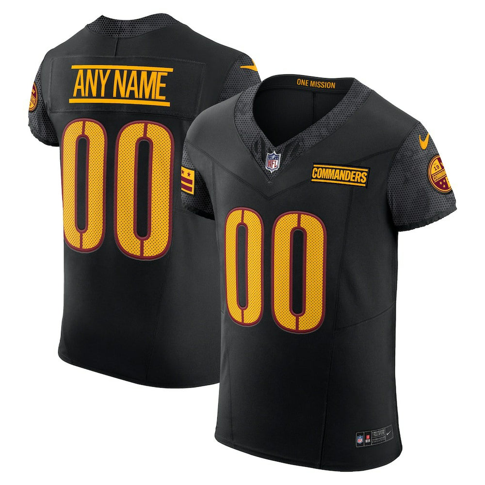Washington Commanders Nike Alternate Vapor F.U.S.E. Elite Custom Jersey