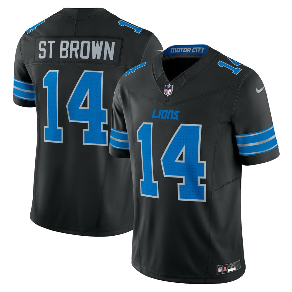 Detroit Lions Nike Amon-Ra St. Brown 2nd Alternate Vapor F.U.S.E. Limited Jersey