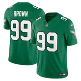 Philadelphia Eagles Nike Jerome Brown Alternate Vapor F.U.S.E. Limited Jersey