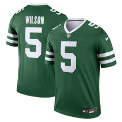 New York Jets Nike Garrett Wilson Legend Player Performance Top