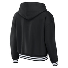 Miami Dolphins WEAR by Erin Andrews Women's Lace-Up Pullover Hoodie