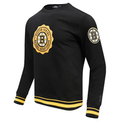 Boston Bruins Pro Standard Crest Emblem Pullover Sweatshirt Discount