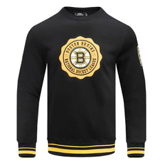 Boston Bruins Pro Standard Crest Emblem Pullover Sweatshirt Discount