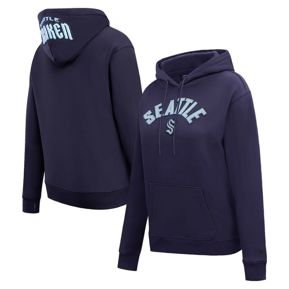 Seattle Kraken Pro Standard Women's Classic Chenille Pullover Hoodie Online