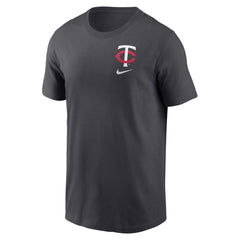 Minnesota Twins Nike Logo Sketch Bar T-Shirt | MLB US