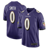 Baltimore Ravens Nike Roquan Smith Team Game Jersey