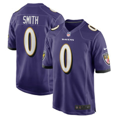 Baltimore Ravens Nike Roquan Smith Team Game Jersey