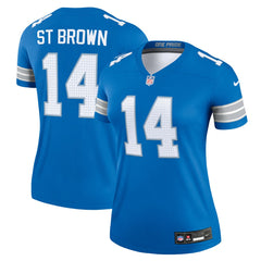 Detroit Lions Nike Amon-Ra St. Brown Women's Legend Player Performance Top