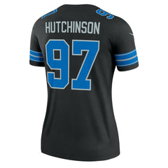 Detroit Lions Nike Aidan Hutchinson Women's Alternate Legend Player Performance Top