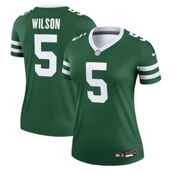 New York Jets Nike Garrett Wilson Women's Legend Player Performance Top